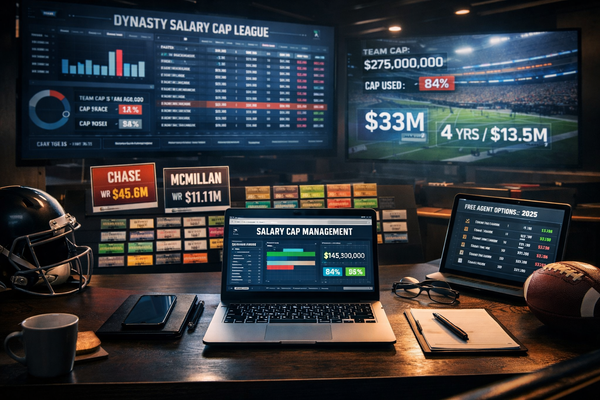 Why You Need to Try a Dynasty Salary Cap Fantasy League