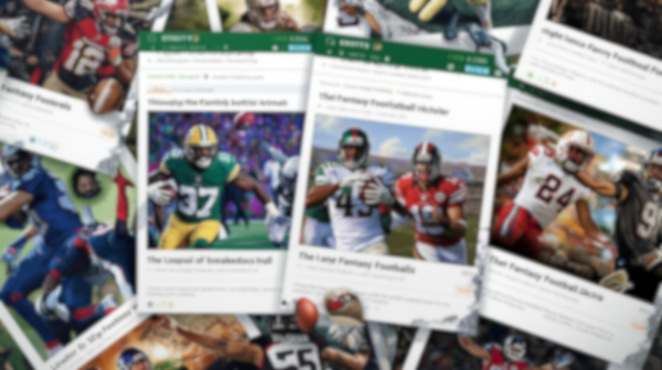 Fantasy Football and NFL Front Office Articles